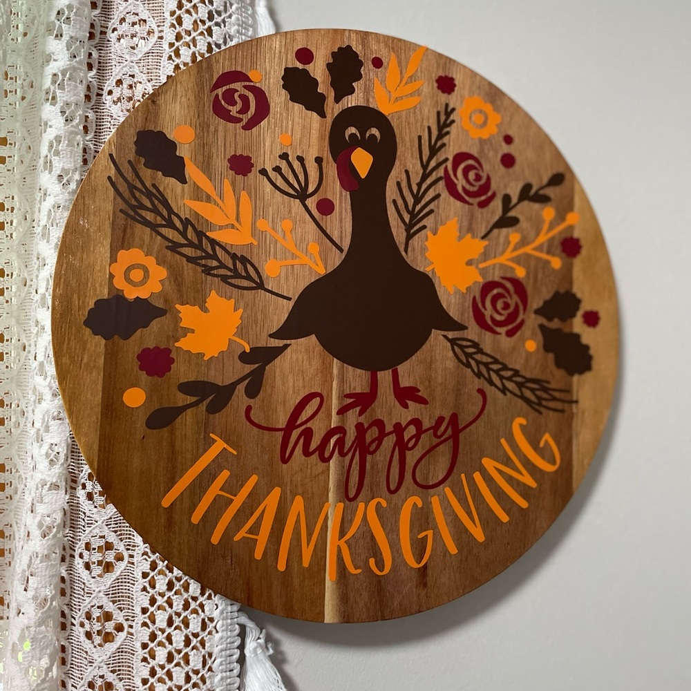 Handmade Thanksgiving Sign - Picture 2 of 2